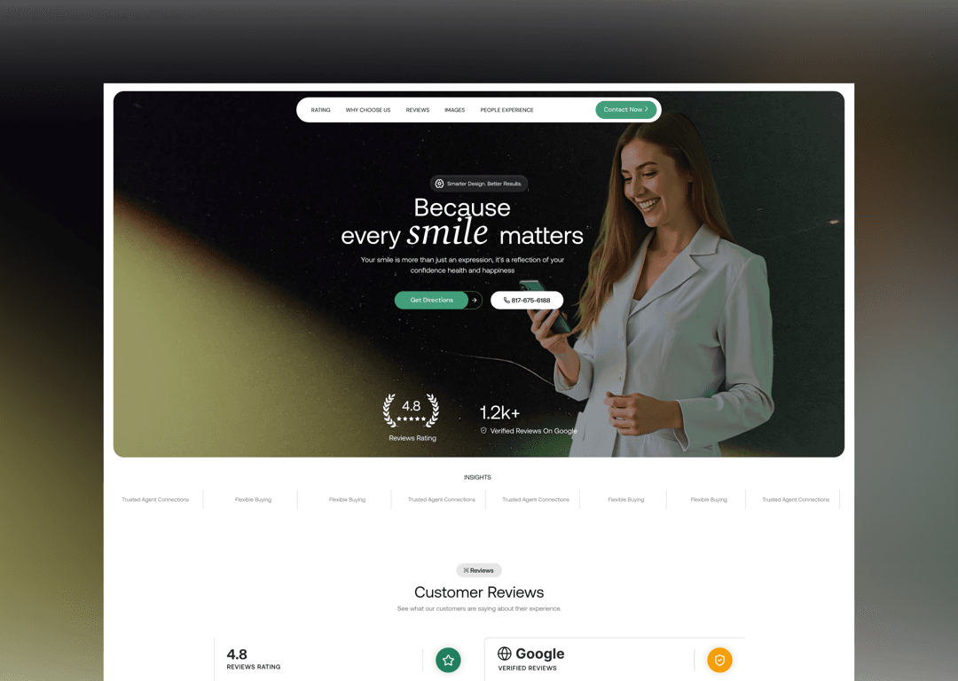Blyn website template: Nova Glow